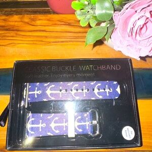 **NEW** In Box Leather Anchor 42mm Apple Watch Band